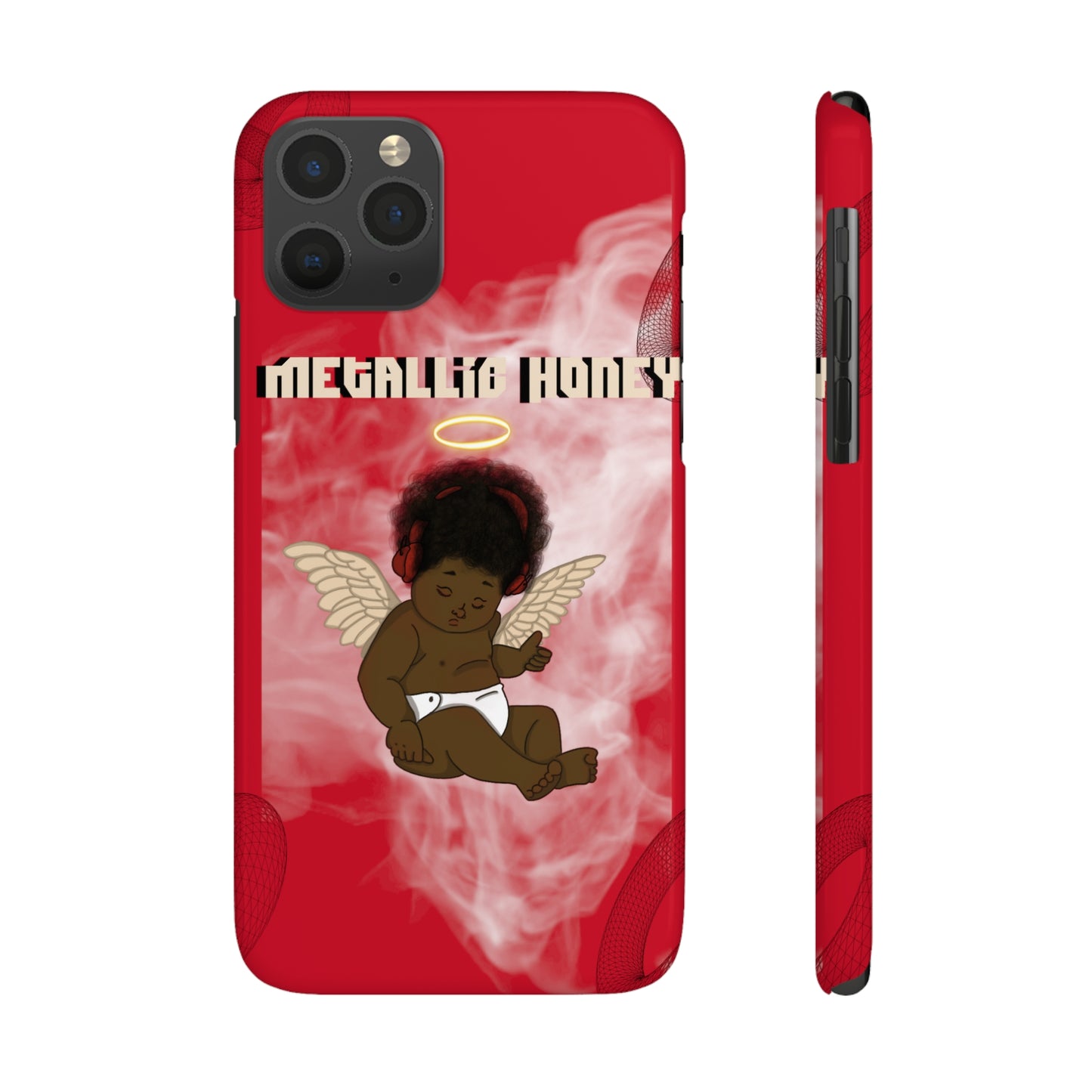 Metallic Cloud Case (Red) iphone 11