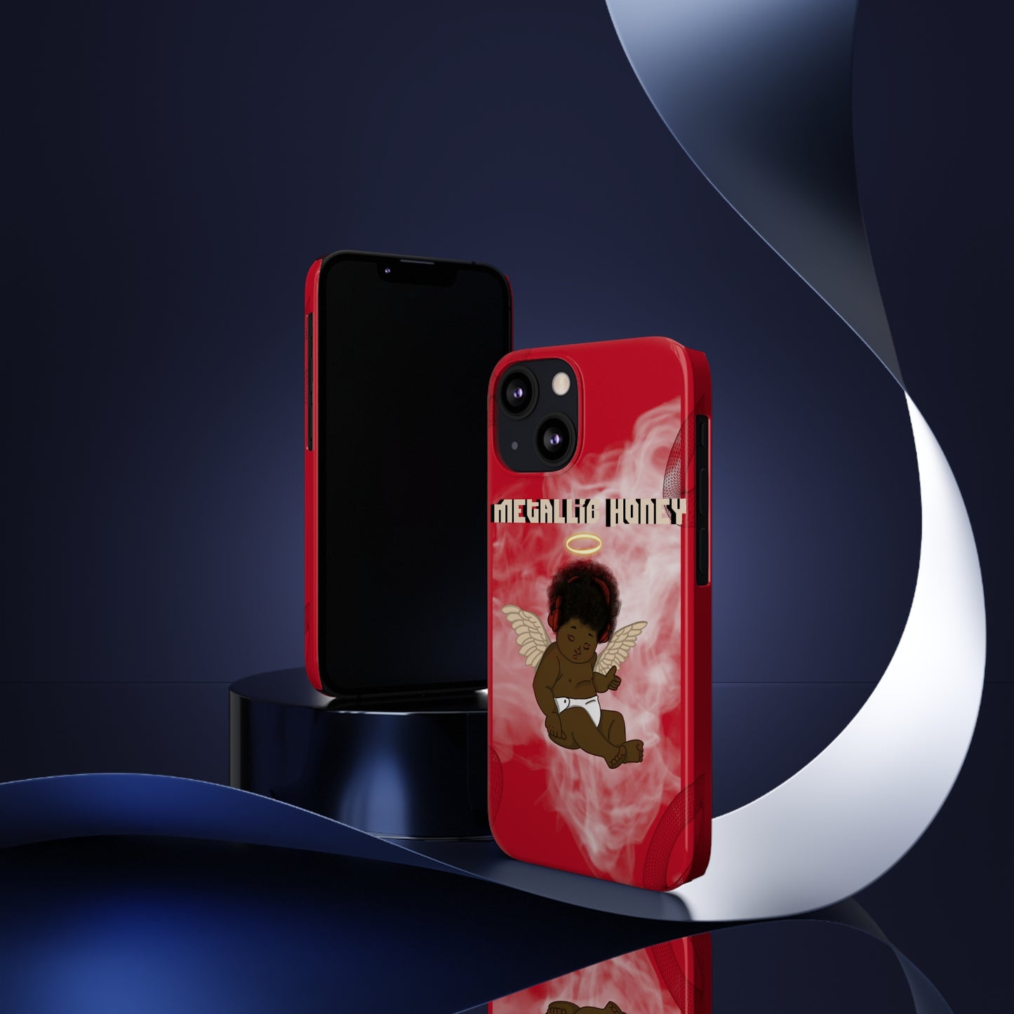 Metallic Cloud Case (Red) iphone 13