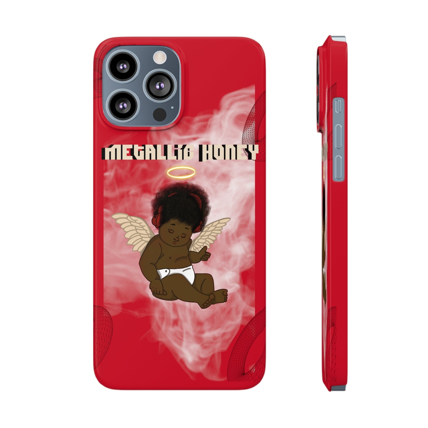 Metallic Cloud Case (Red) iphone 13