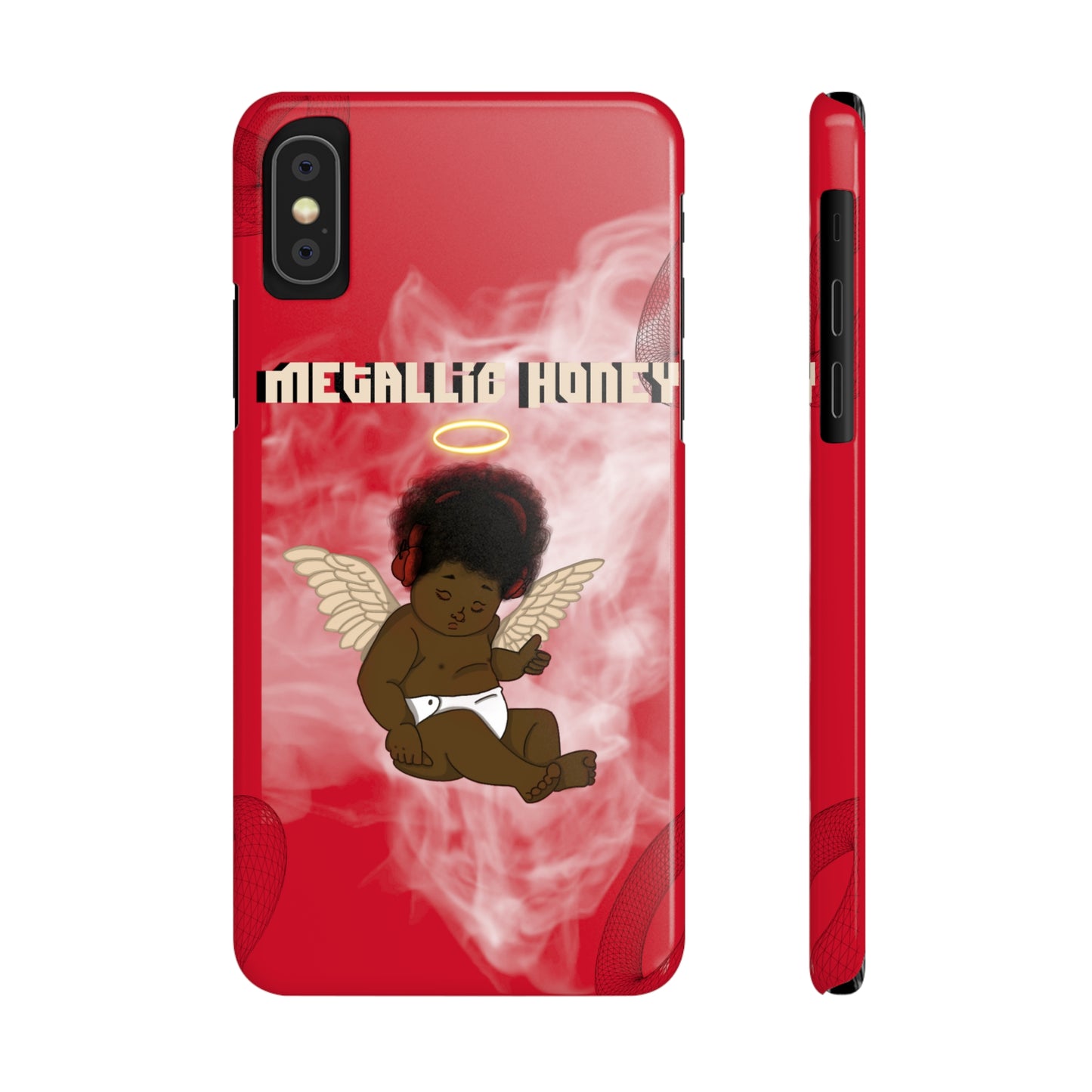 Copy of  Metallic Cloud Case (Red) iphone XS