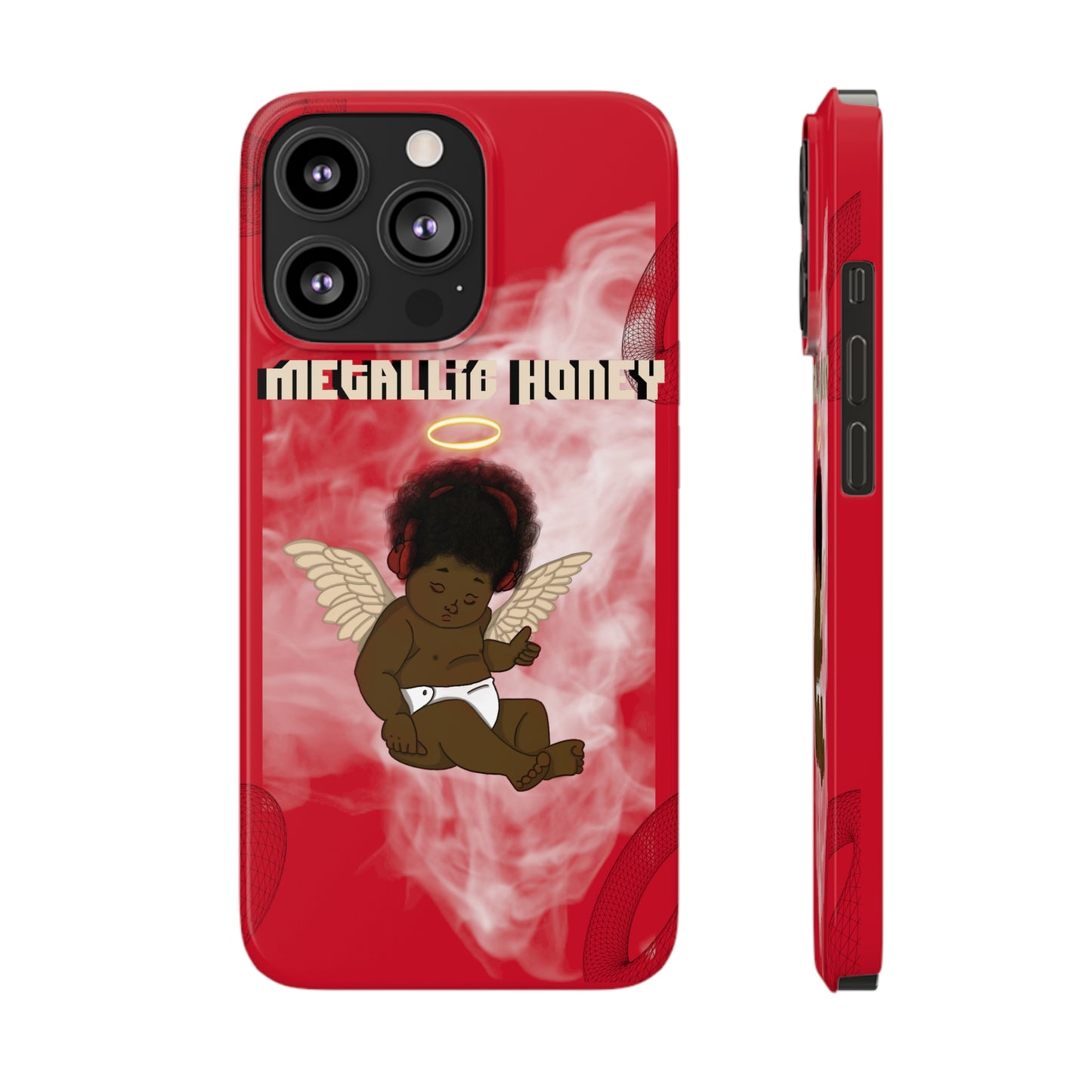 Metallic Cloud Case (Red) iphone 13