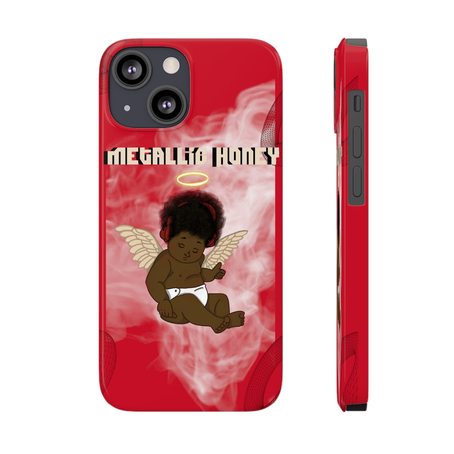Metallic Cloud Case (Red) iphone 13