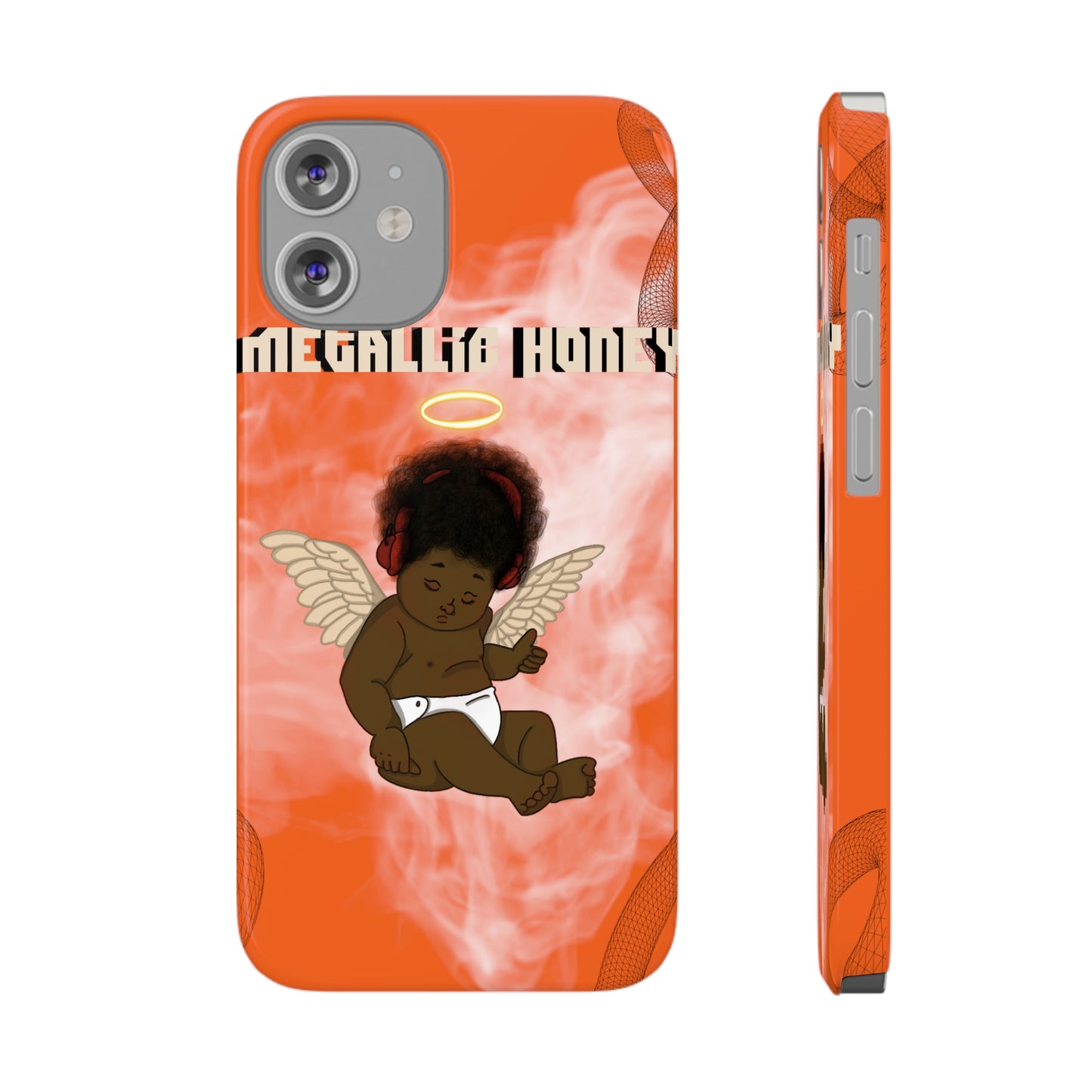 Metallic Cloud Case (Orange) iphone 12