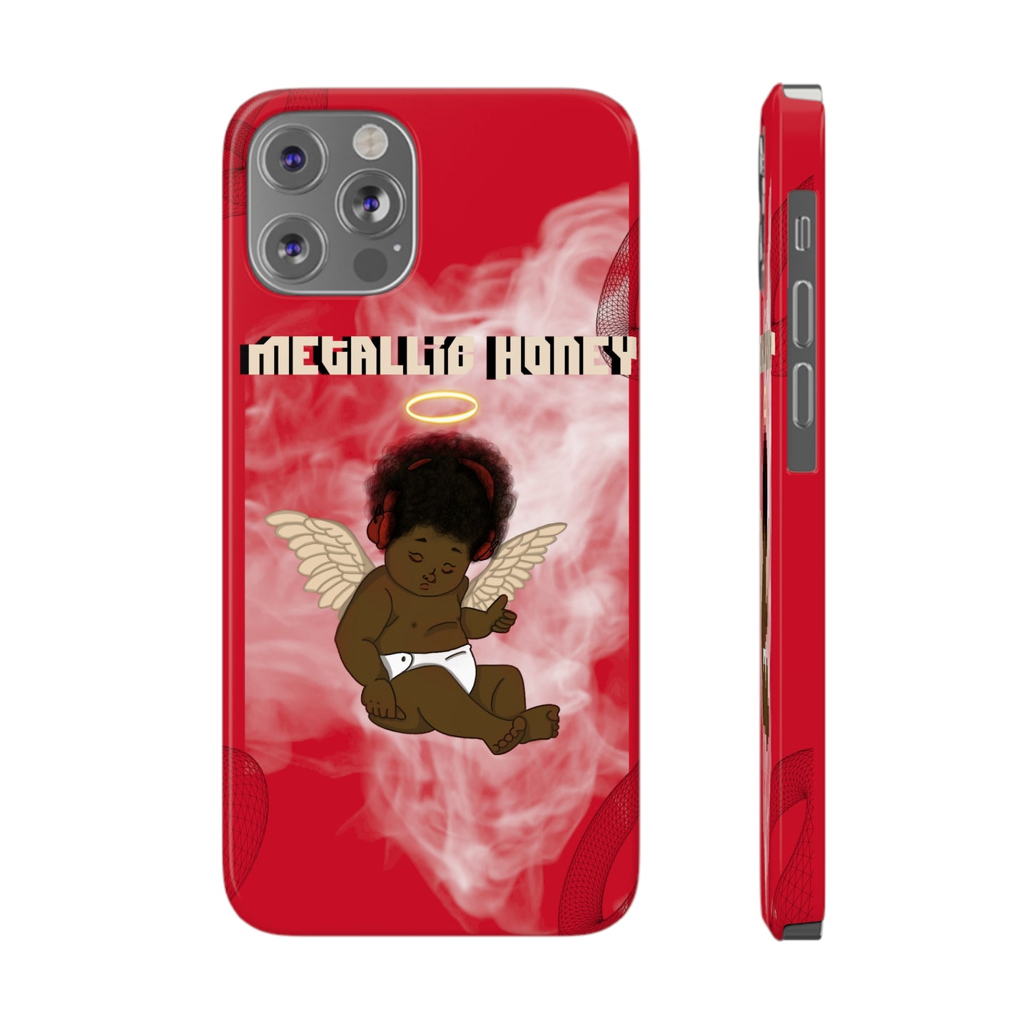 Metallic Cloud Case (Red) iphone 12