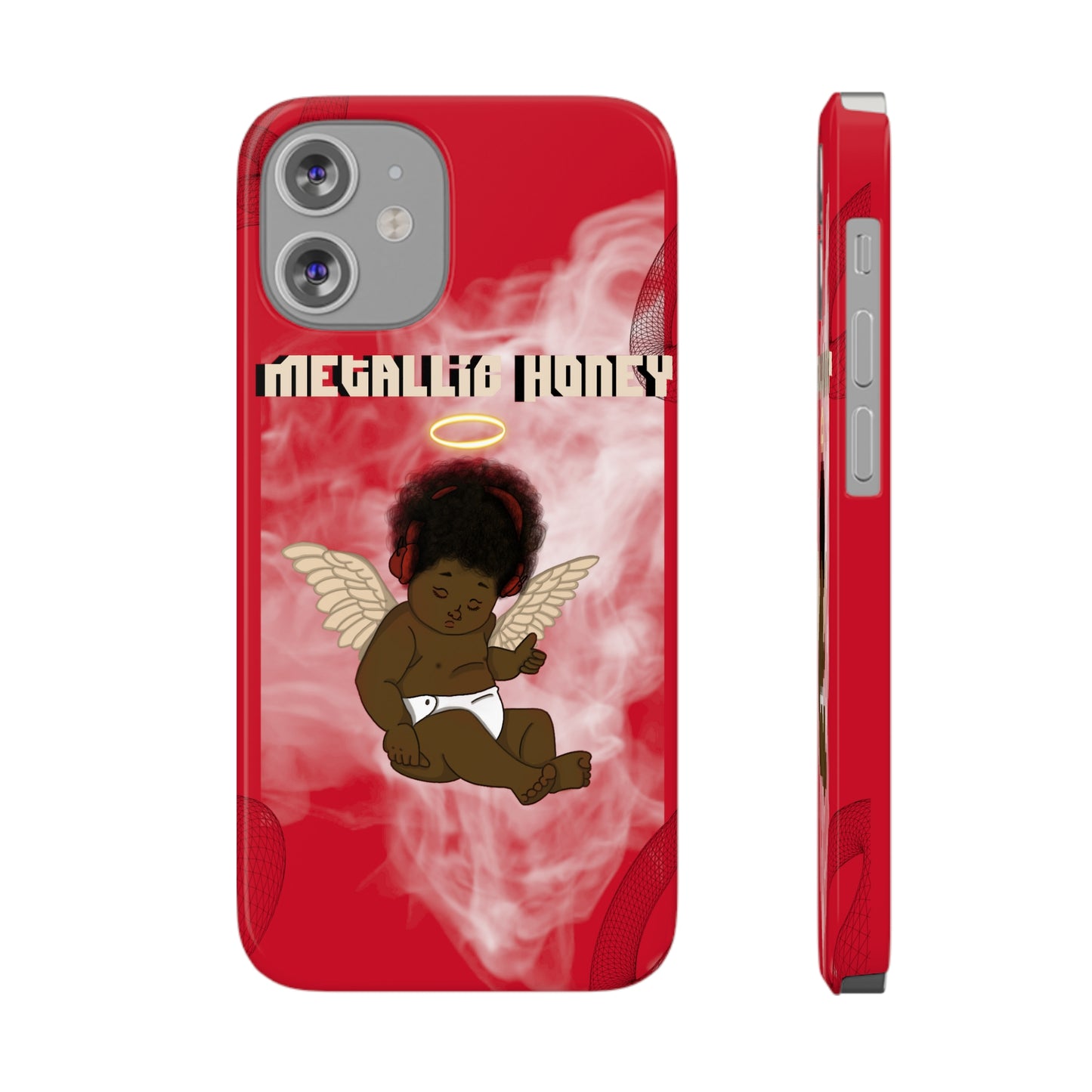 Metallic Cloud Case (Red) iphone 12