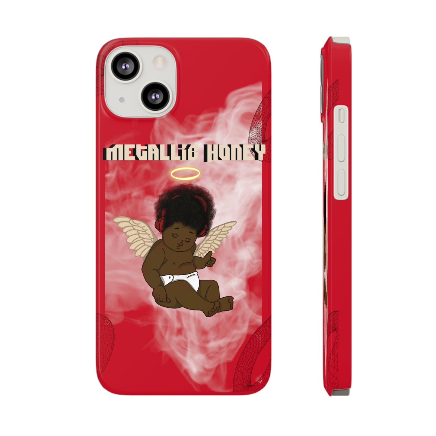 Metallic Cloud Case (Red) iphone 13